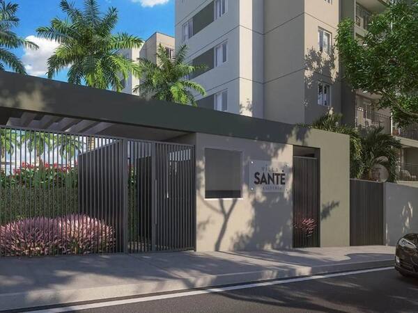 Portaria e guarita do Villa Santé, condomínio fechado